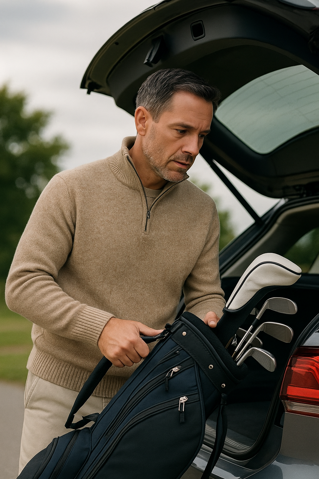 T6  Pull col camionneur 100% cachemire 4 fils