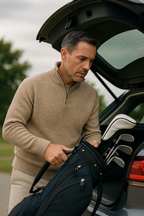 T6  Pull col camionneur 100% cachemire 4 fils