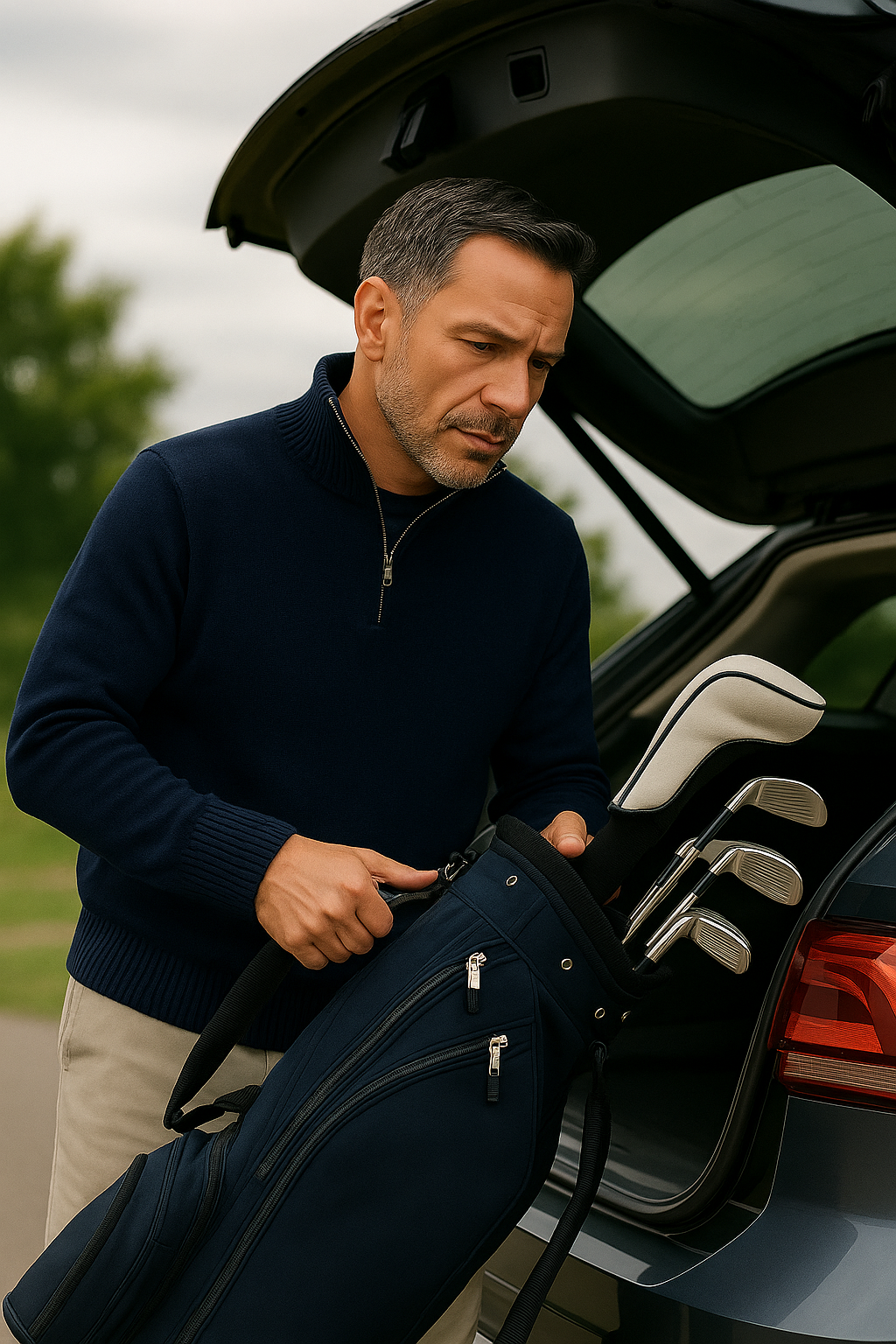 T6  Pull col camionneur 100% cachemire 4 fils