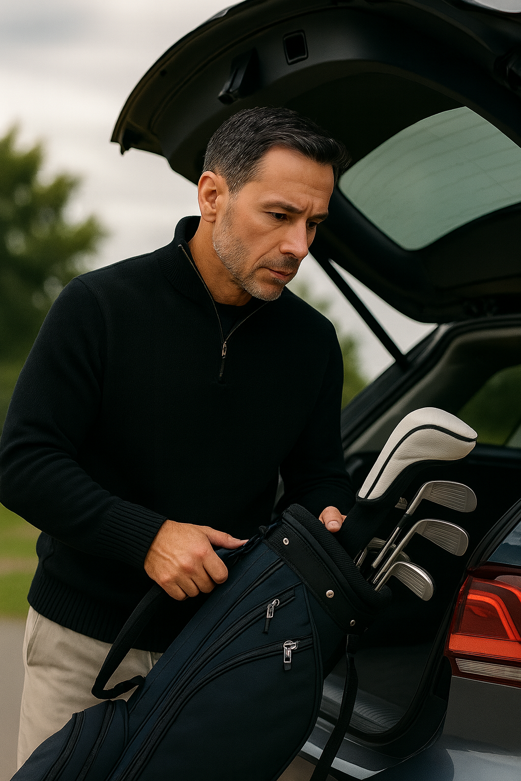 T6  Pull col camionneur 100% cachemire 4 fils