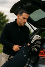 T6  Pull col camionneur 100% cachemire 4 fils