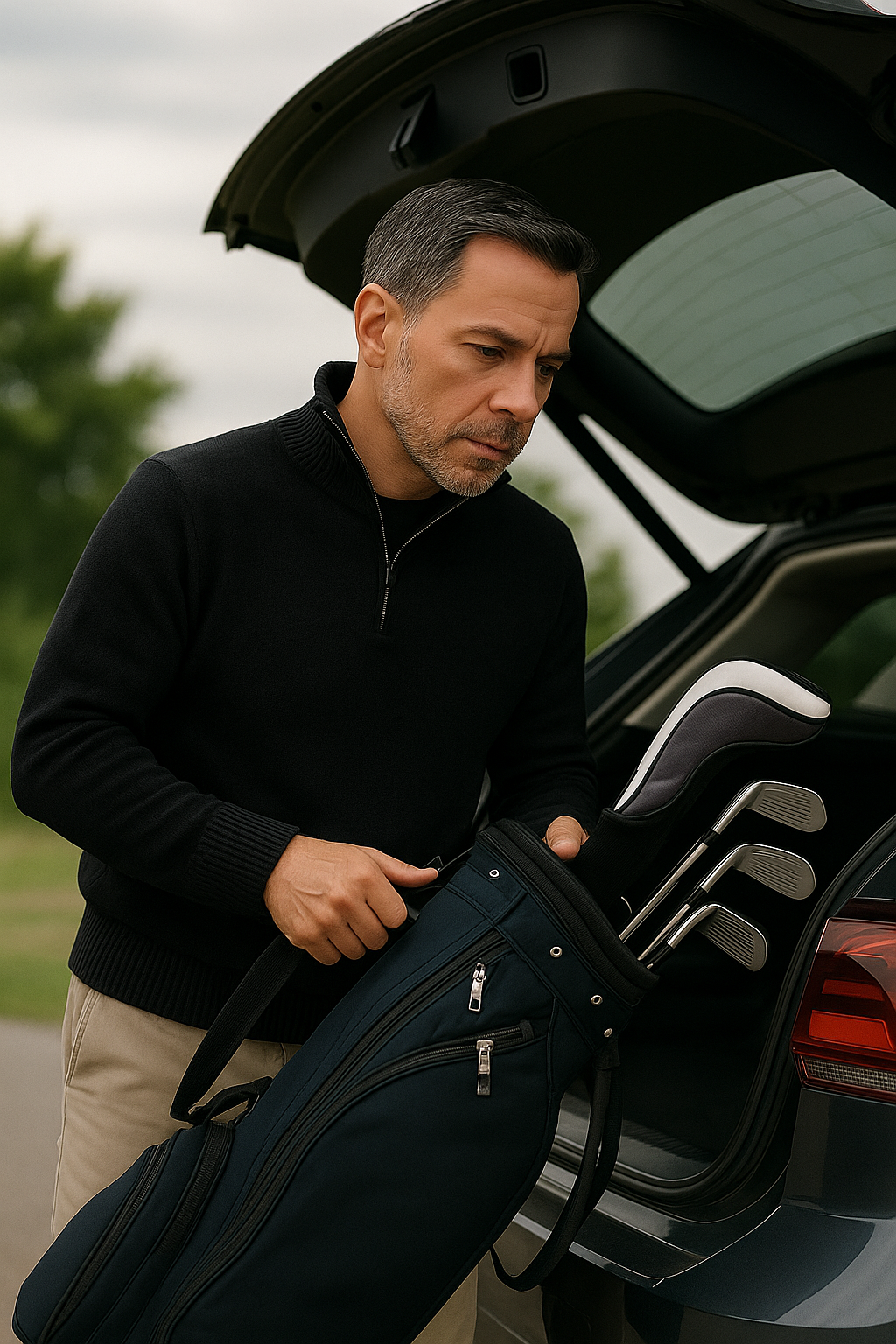 T6  Pull col camionneur 100% cachemire 4 fils