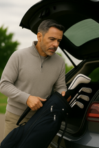 T6  Pull col camionneur 100% cachemire 4 fils