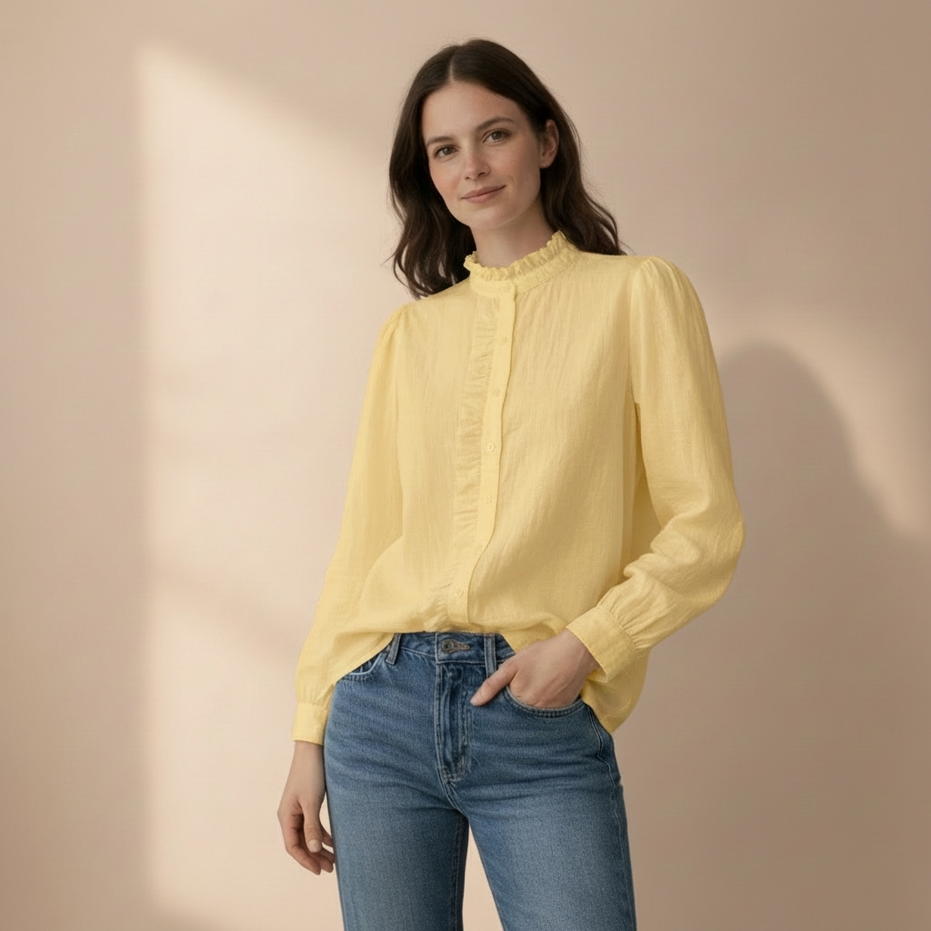 Chemise voile de coton