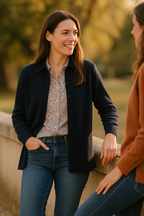 T90  Chemise Femme 100% Cachemire 2 fils