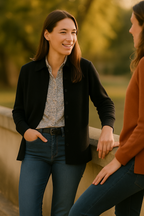 T90  Chemise Femme 100% Cachemire 2 fils