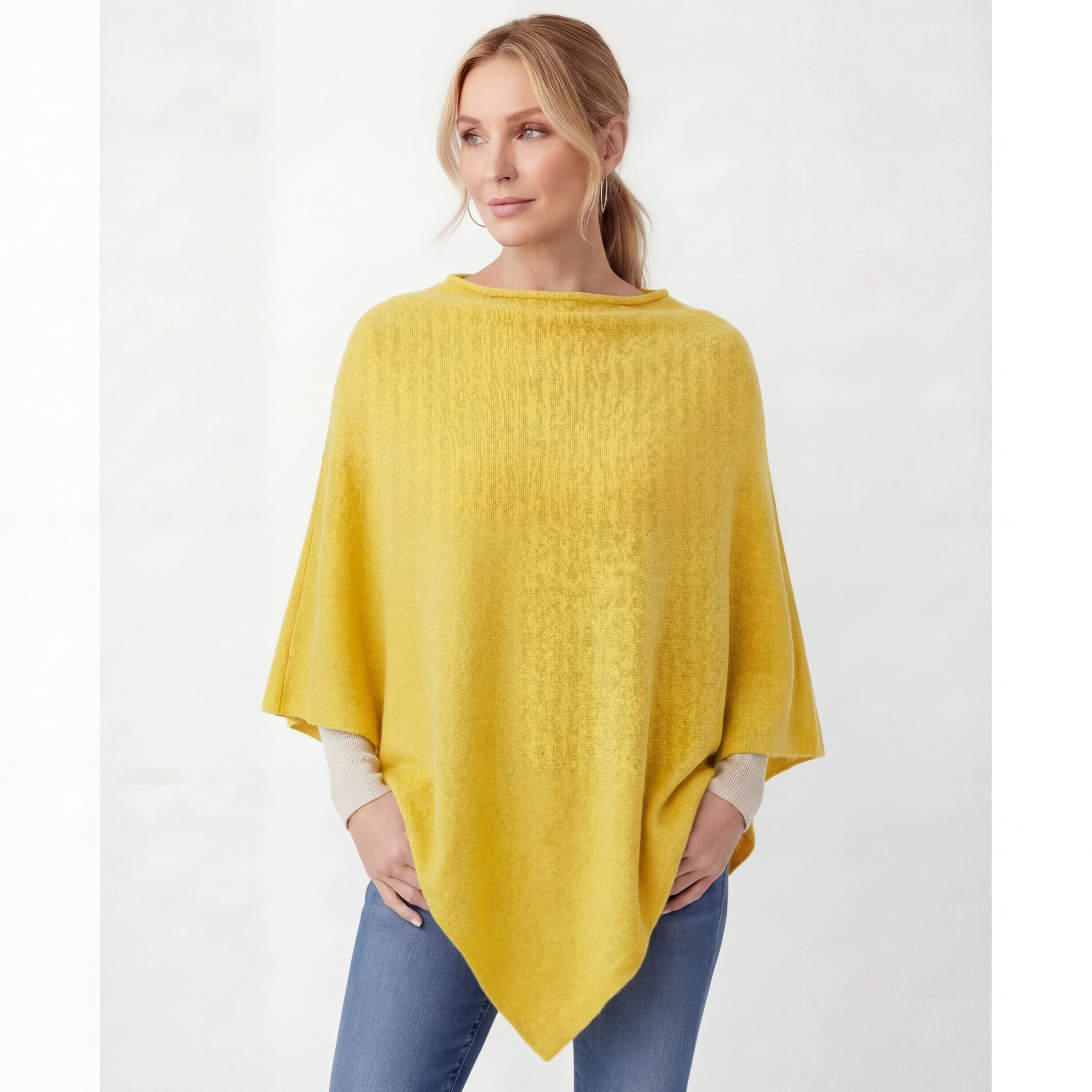 Cocon Tendress Grand Poncho Femme  100% Cachemire
