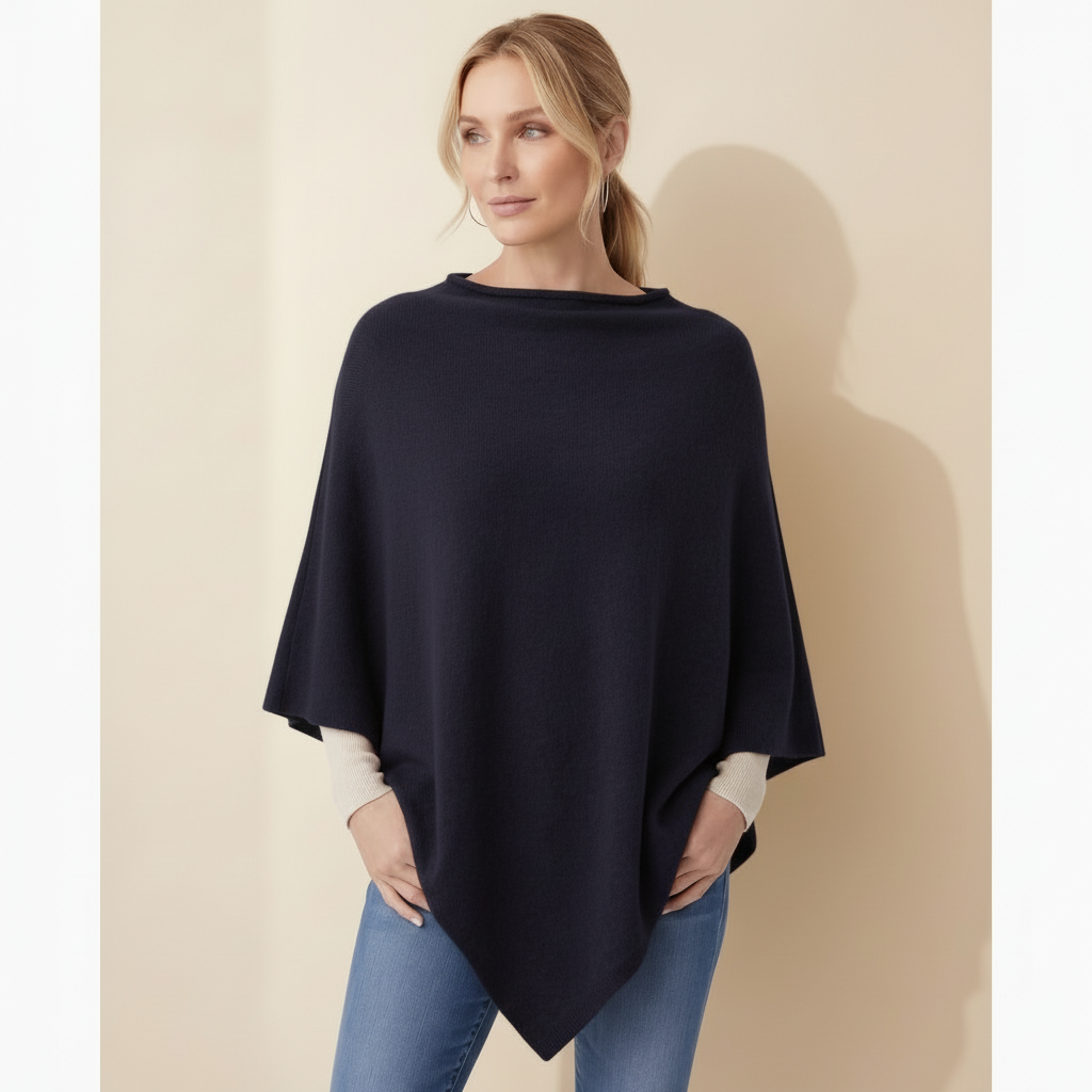 Cocon Tendress Grand Poncho Femme  100% Cachemire