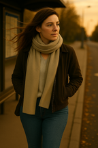 T5  Etole femme 100% cachemire 2 fils