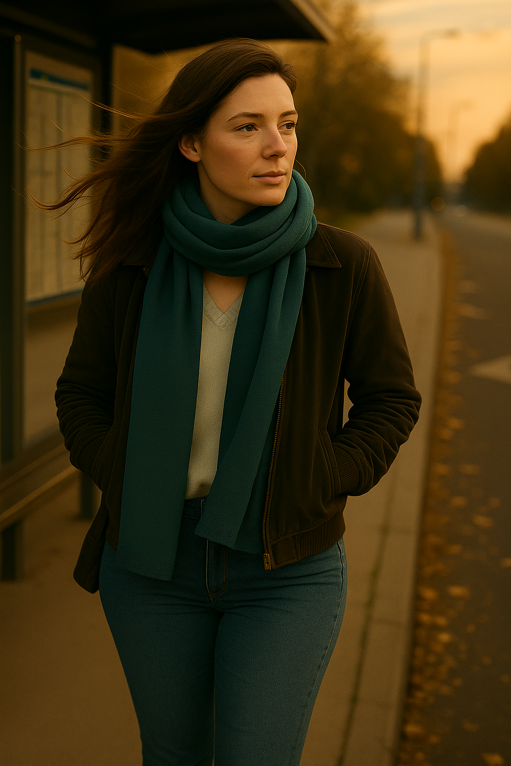 T5  Etole femme 100% cachemire 2 fils