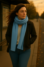 T5  Etole femme 100% cachemire 2 fils