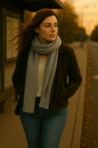 T5  Etole femme 100% cachemire 2 fils