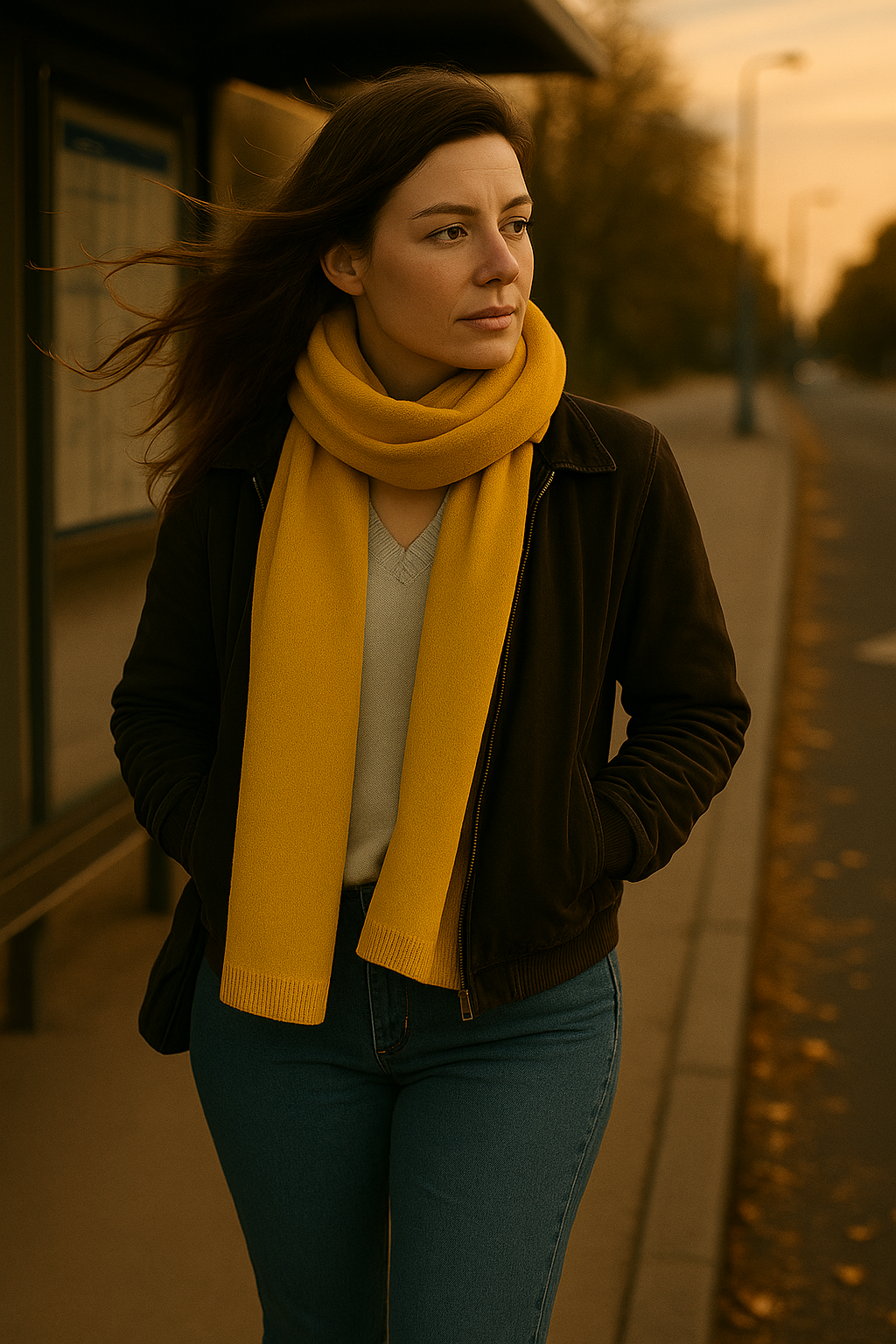 T5  Etole femme 100% cachemire 2 fils