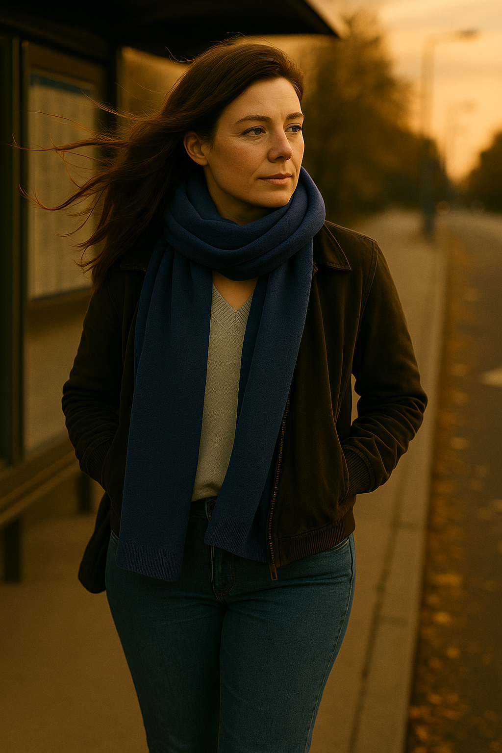 T5  Etole femme 100% cachemire 2 fils