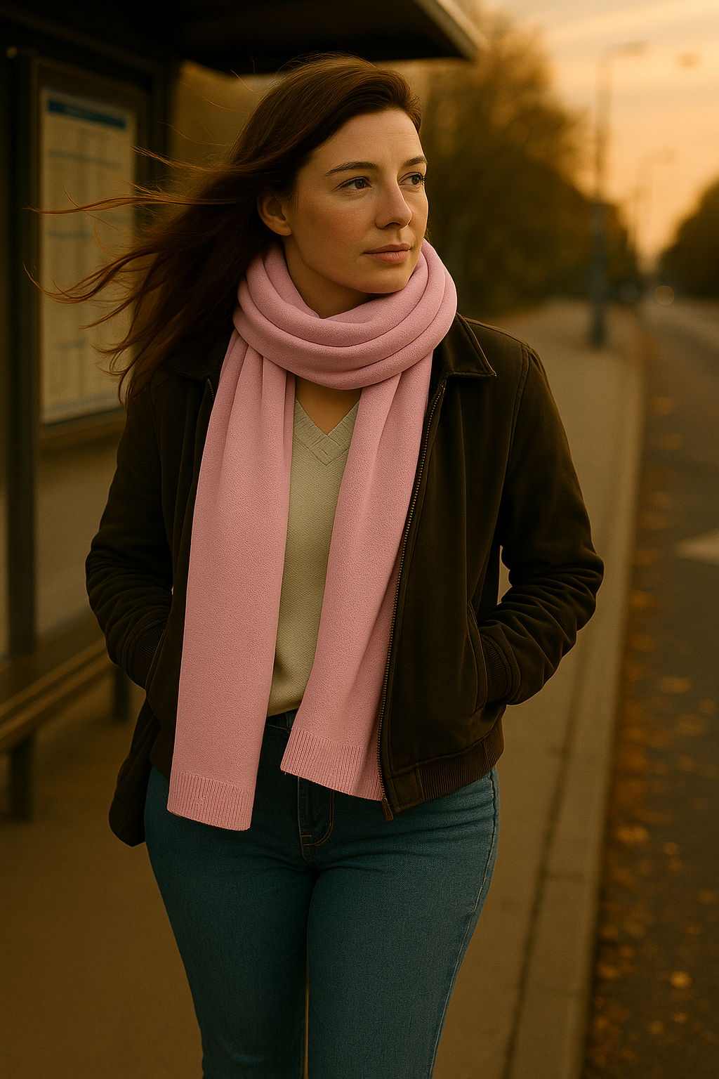 T5  Etole femme 100% cachemire 2 fils