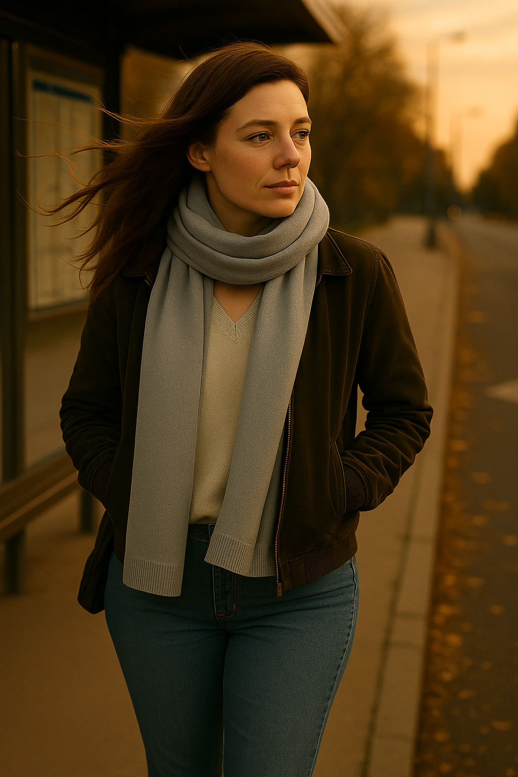 T5  Etole femme 100% cachemire 2 fils