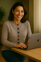 T21  Gilet Femme ras du cou boutons velours 100% Cachemire 2 fils