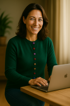 T21  Gilet Femme ras du cou boutons velours 100% Cachemire 2 fils