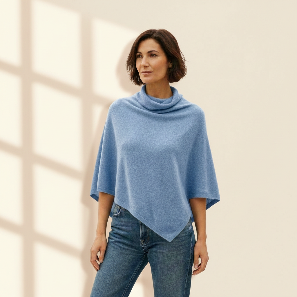 Poncho Femme   100% cachemire