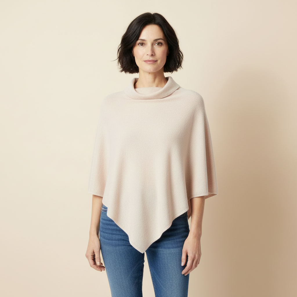 Poncho Femme   100% cachemire