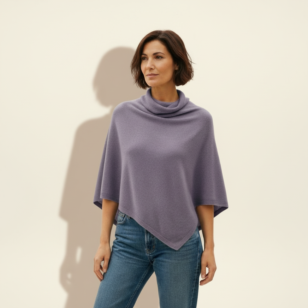 Poncho Femme   100% cachemire