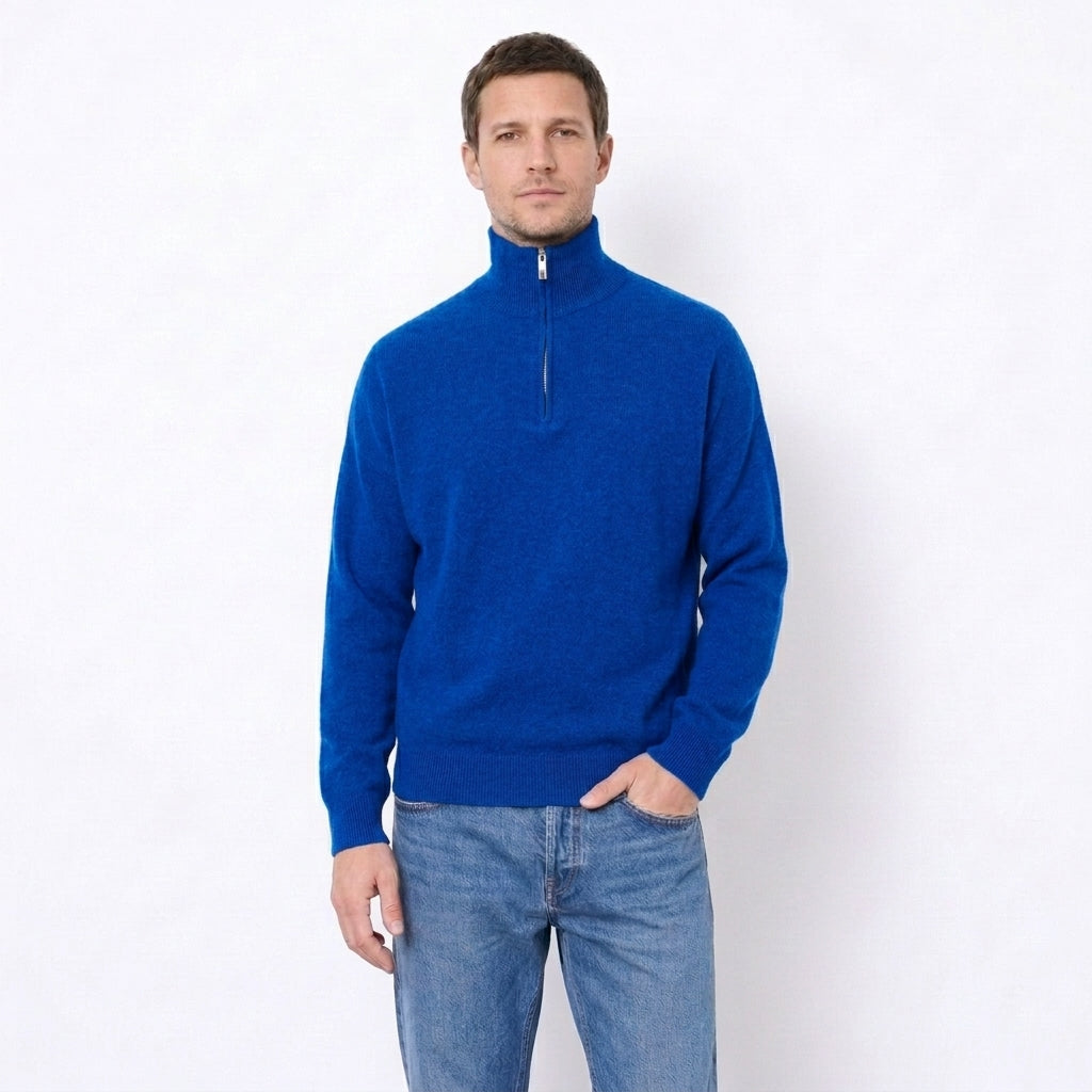 Pull col camionneur 100% cachemire