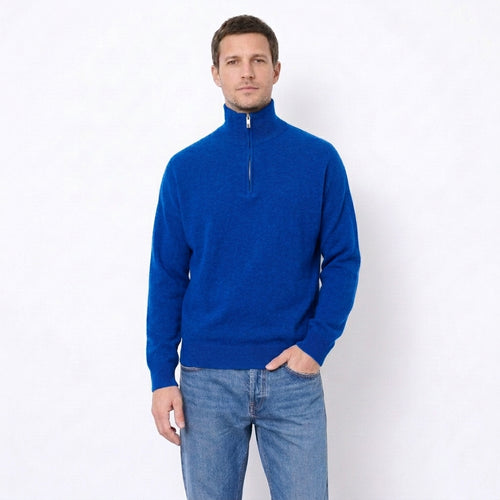 Pull col camionneur 100% cachemire
