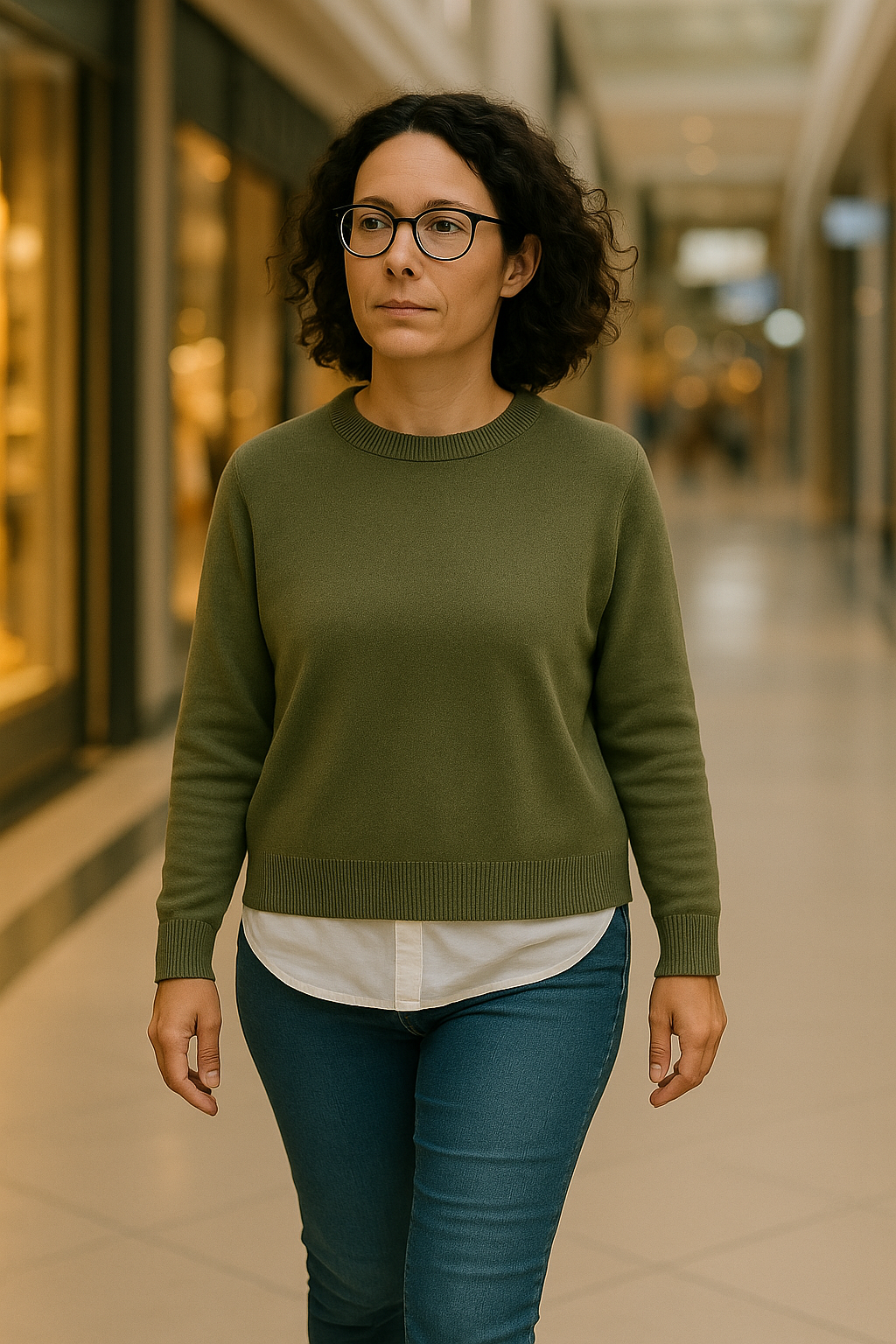 T105  Pull Femme oversize court 100% Cachemire 2 fils