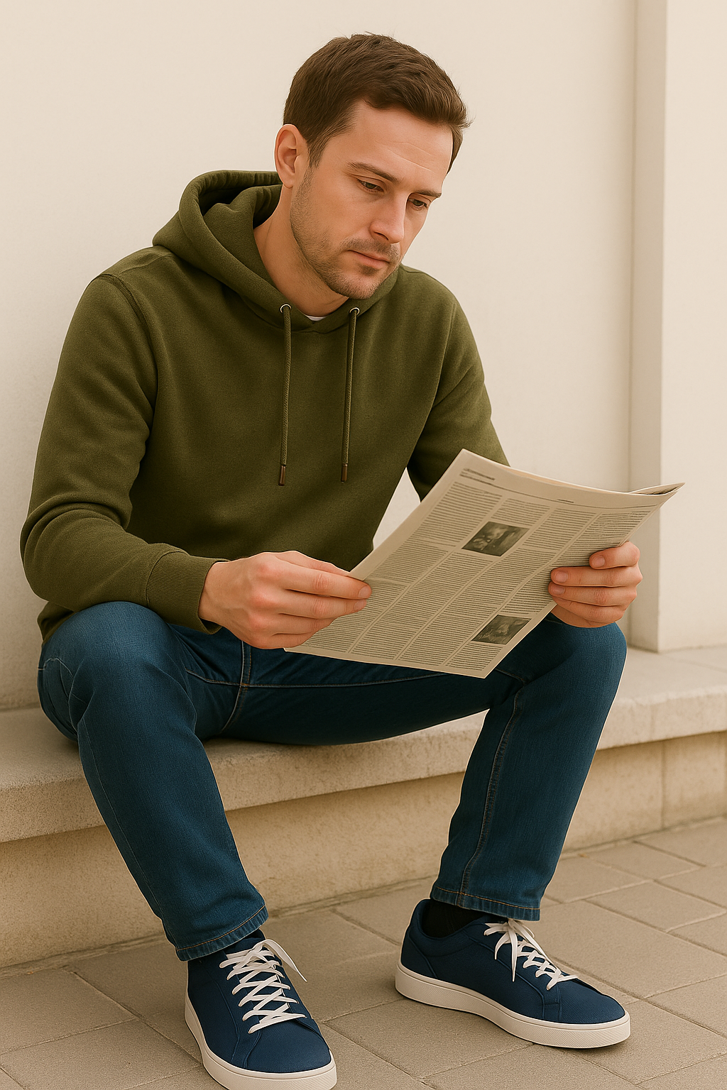 T106M  Pull capuche Homme 100% Cachemire 2 fils