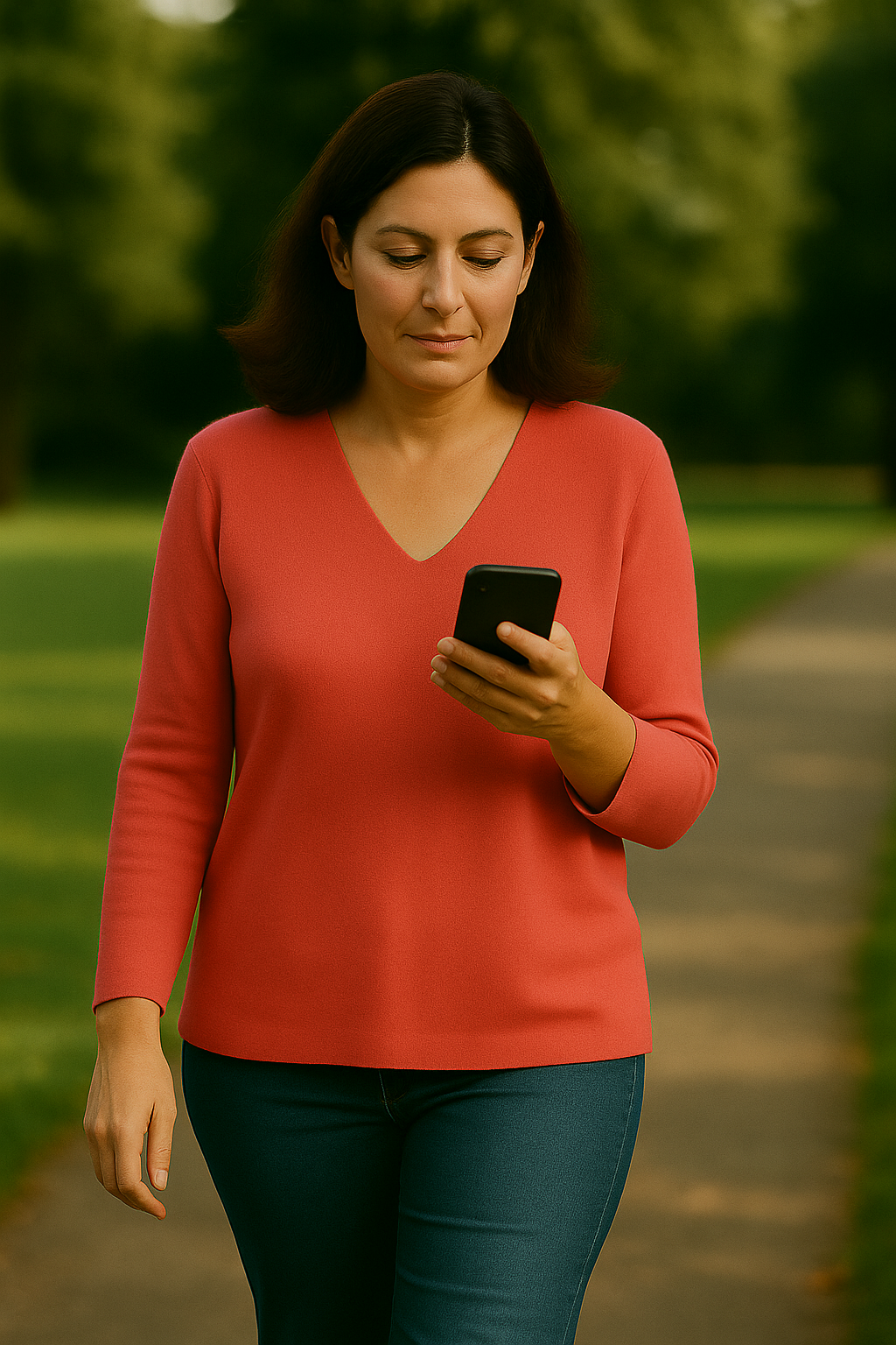 T38  Pull Femme col V large épais 100% Cachemire 2 fils