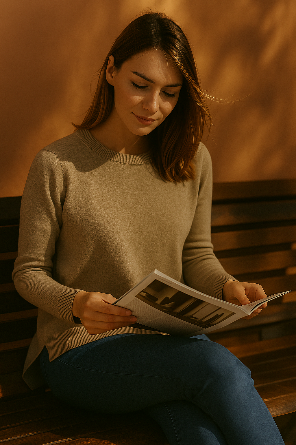 T40 Pull Femme classique ras du cou 100% Cachemire 2 fils