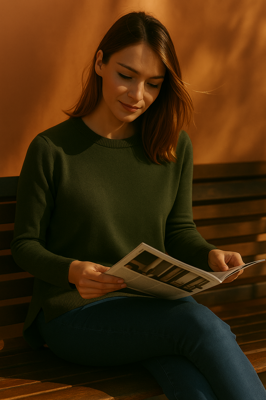 T40 Pull Femme classique ras du cou 100% Cachemire 2 fils