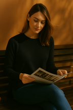 T40 Pull Femme classique ras du cou 100% Cachemire 2 fils