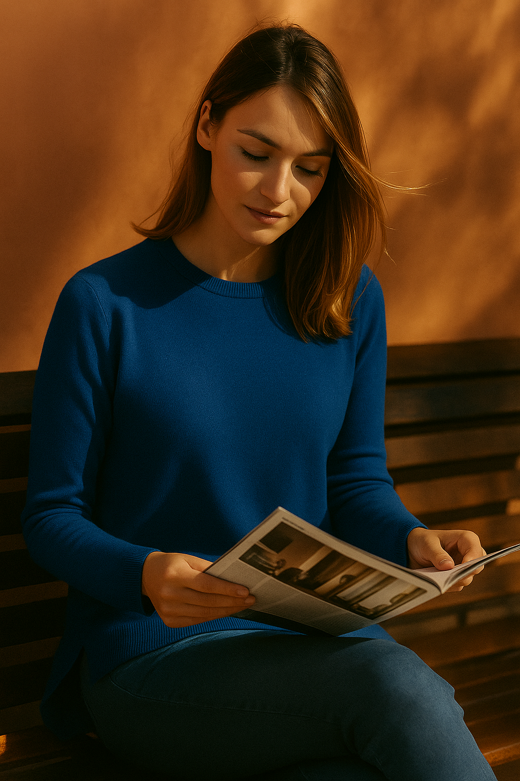 T40 Pull Femme classique ras du cou 100% Cachemire 2 fils