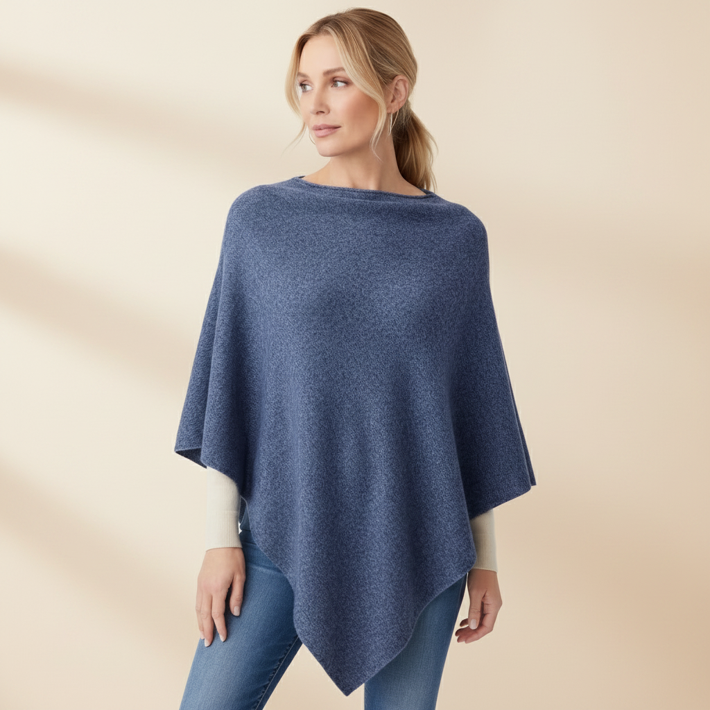 Cocon Tendress Grand Poncho Femme  100% Cachemire
