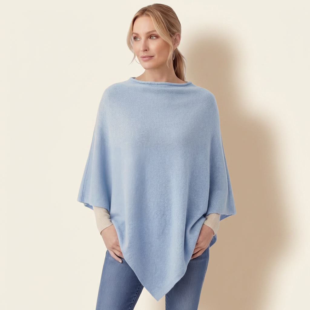 Cocon Tendress Grand Poncho Femme  100% Cachemire