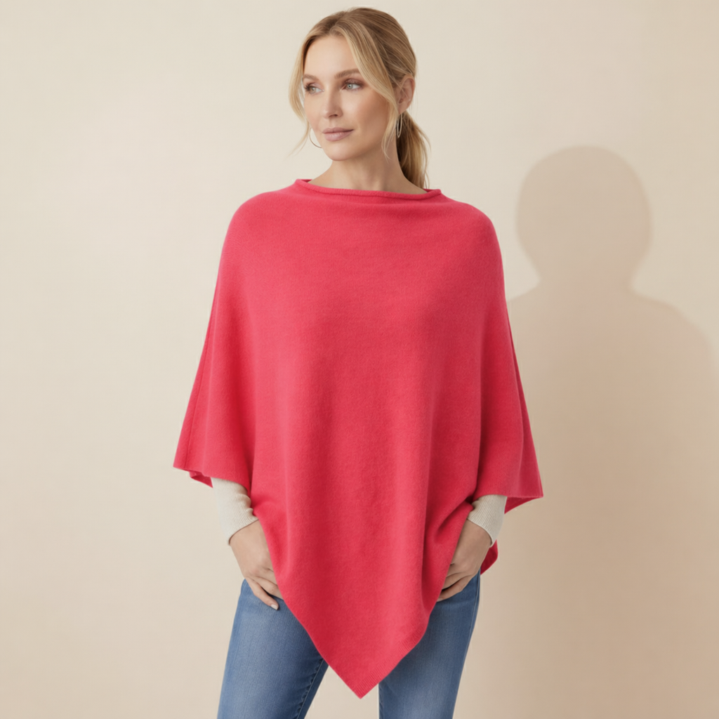 Cocon Tendress Grand Poncho Femme  100% Cachemire