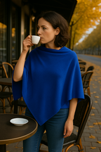 T16  Petit Poncho 100% Cachemire 2 fils