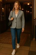 T27  Veste 100% cachemire 4 fils