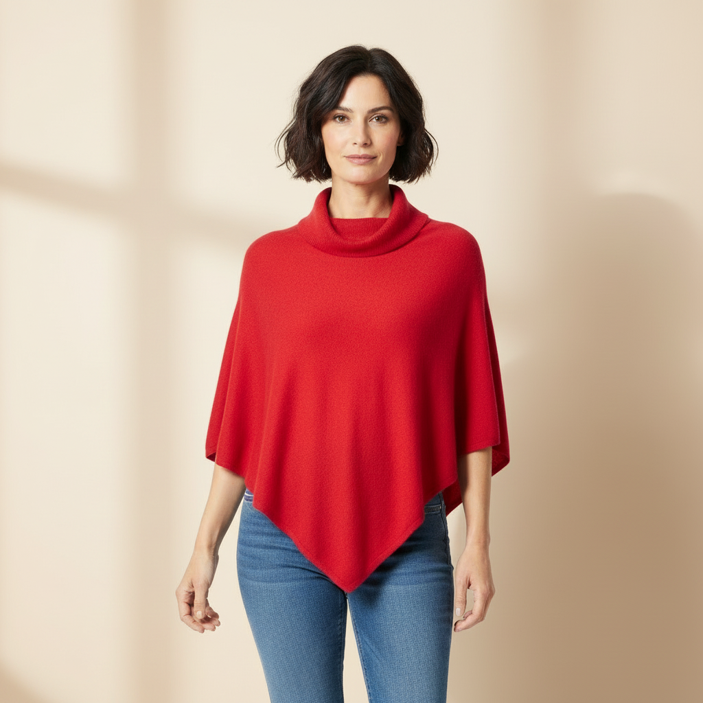 Poncho Femme   100% cachemire